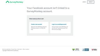 SurveyMonkey - Log in