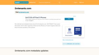 SM TENANT S (Smtenants.com) - Welcome | SM TENANT PORTAL