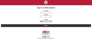 Sign in to SMA Dealers - MultiChoice