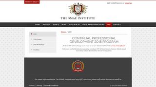 CPD | The SMAE Institute