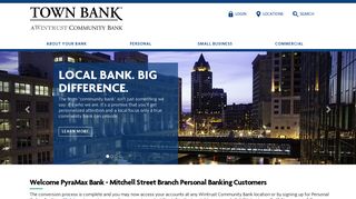 Town Bank: Welcome