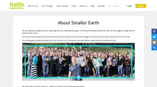 Smaller Earth | Hello Academies