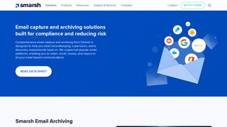 Email Archiving | Cloud Based & On-Premise Email Archiving | Smarsh