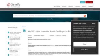 KB-5961: How to enable Smart Card login on RHEL 7