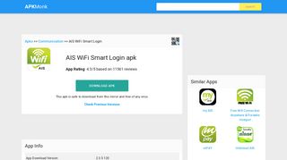 AIS WiFi Smart Login Apk Download latest version 2.3.5.120- com.wefi ...