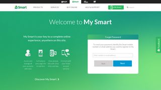 Forgot Password - My Smart - Smart Communications, Inc.