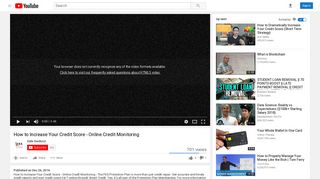 Smart Credit Online Credit Monitoring - YouTube