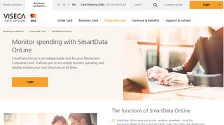Smart Data OnLine – analysis, management, controlling | Viseca Card ...
