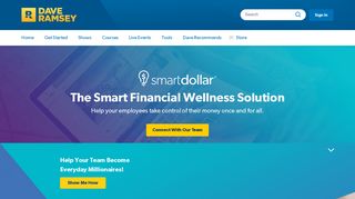 Financial Wellness SmartDollar | DaveRamsey.com