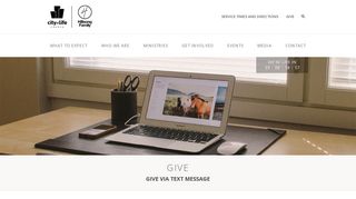 Give Via Text Message | Give | City of Life - col.tv