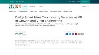 Darby Smart Hires Two Industry Veterans as VP of Growth and VP of ...