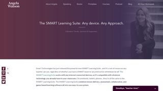 The SMART Learning Suite: Any device. Any Approach.