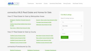connecticut Real Estate Property Listings - MLS.com
