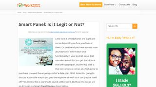 Smart Panel: Is it Legit or Not? - Work At Home No Scams