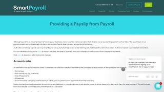 Providing a Payslip from Payroll - Smart Payroll