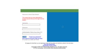 Stream Portal: Login - QuickClaim: Login - Smart Data Solutions