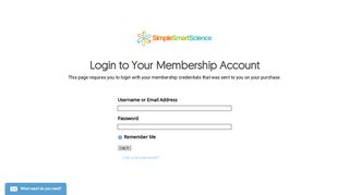 You Need To Login To Access This Content | Simple Smart Science