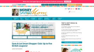 Save-A-Lot Smart Shopper Club: Up to five $5 ... - Money Saving Mom