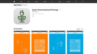 Smart Thermostat by NV Energy on the App Store - iTunes - Apple