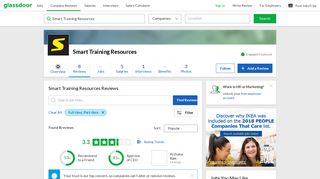 Smart Training Resources Reviews | Glassdoor