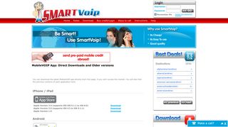 MobileVOIP App: Direct Downloads and Older versions - SmartVoip