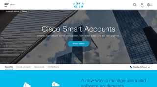 Cisco Smart Accounts - Cisco