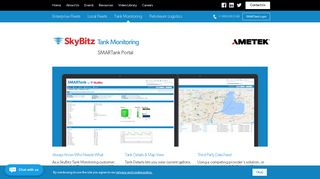 SkyBitz > Tank Monitoring > SMARTank Portal