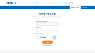 Member Sign in - Why bsmart?
