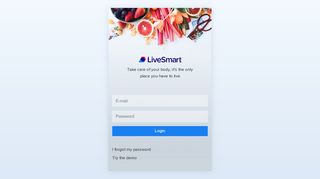 Login to your LiveSmart account | LiveSmart