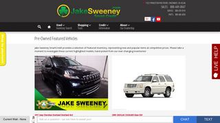 Pre-Owned Featured Vehicles | Jake Sweeney SmartCredit