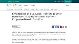 SmartDollar and Securian Team Up to Offer Behavior-Changing ...