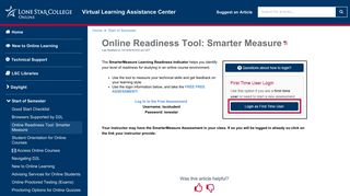 Online Readiness Tool: Smarter Measure - Virtual Learning ...