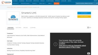 SmarterU LMS - eLearning Industry