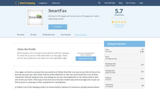 SmartFax Reviews | Online Fax Companies | Best Company