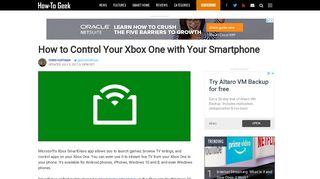 How to Control Your Xbox One with Your Smartphone