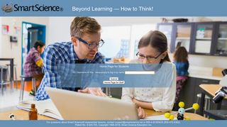 Login for Smart Science® Experiential Lessons