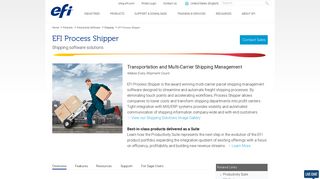Multi-Carrier Shipping Software Solutions – Process Shipper | EFI