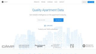 Quality apartment data