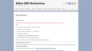 Smartmusic | Allen ISD Orchestras