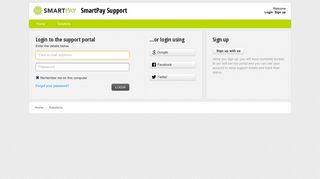 Login - SmartPay Support
