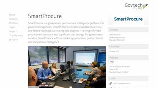 SmartProcure | Govtech Fund