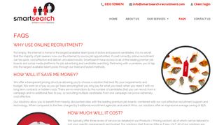 Smartsearch Online Recruitment Solutions FAQs