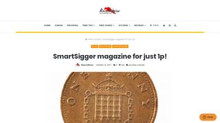 SmartSigger magazine for just 1p! - Race Advisor Members