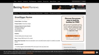 SmartSigger Review - Betting Rant | Betting Rant