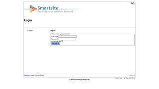 Smartsite iXperion - Login