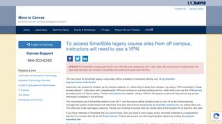 To access SmartSite legacy course sites from off campus, instructors ...