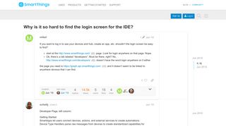 Why is it so hard to find the login screen for the IDE? - SmartThings ...