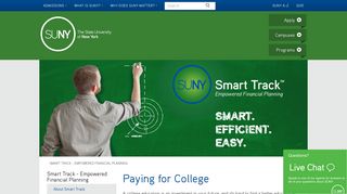 Smart Track - Empowered Financial Planning - SUNY