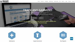 Lead Apron Tracking: SmartTrack by Infab | Garment Inspection ...