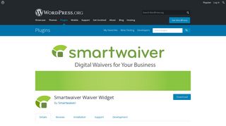 Smartwaiver Waiver Widget | WordPress.org